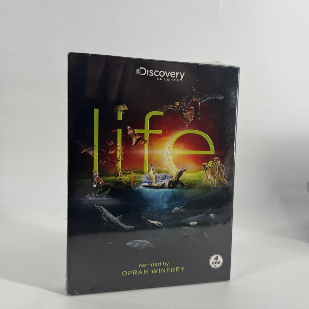 LIFE Discovery Channel BBC (DVD) 4 Disc Set Narrated By Oprah Winfrey New SEALED